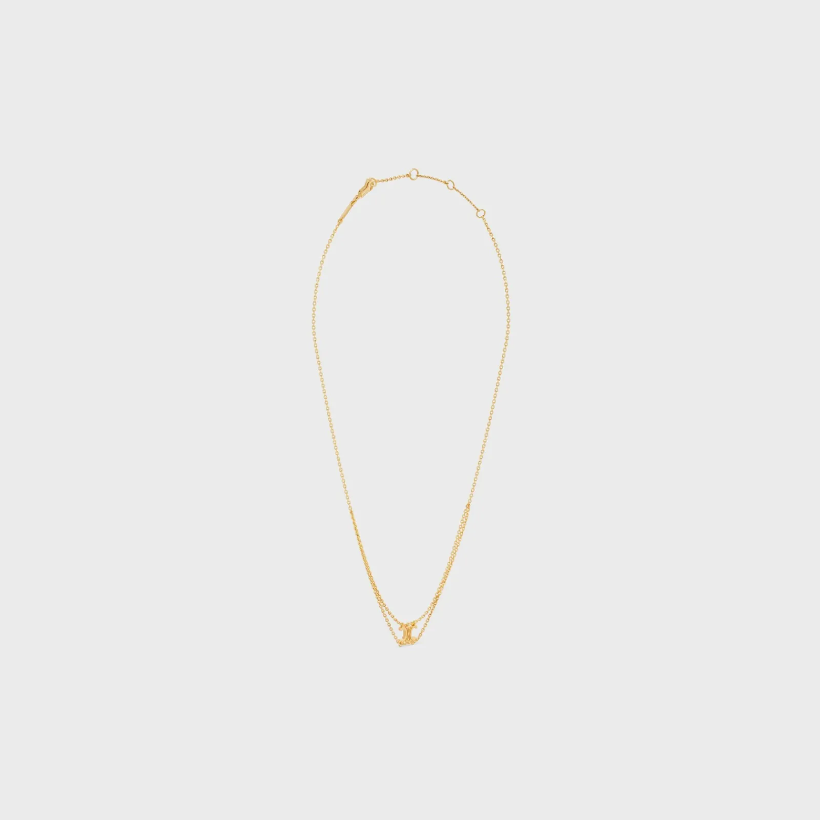 Best Triomphe Suspended Necklace in Brass with Finish Women Triomphe | Categories·Necklaces