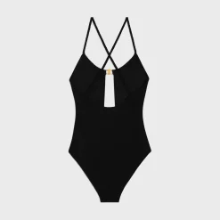 New triomphe swimsuit in matte jersey Women Swimwear And Lingerie