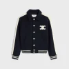 Sale triomphe teddy jacket in double face cashmere Women Jackets