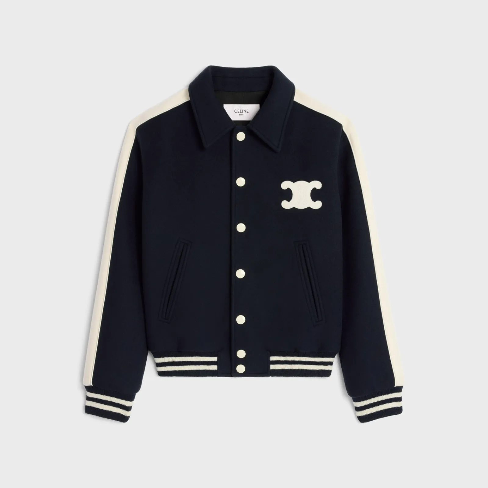 Sale triomphe teddy jacket in double face cashmere Women Jackets
