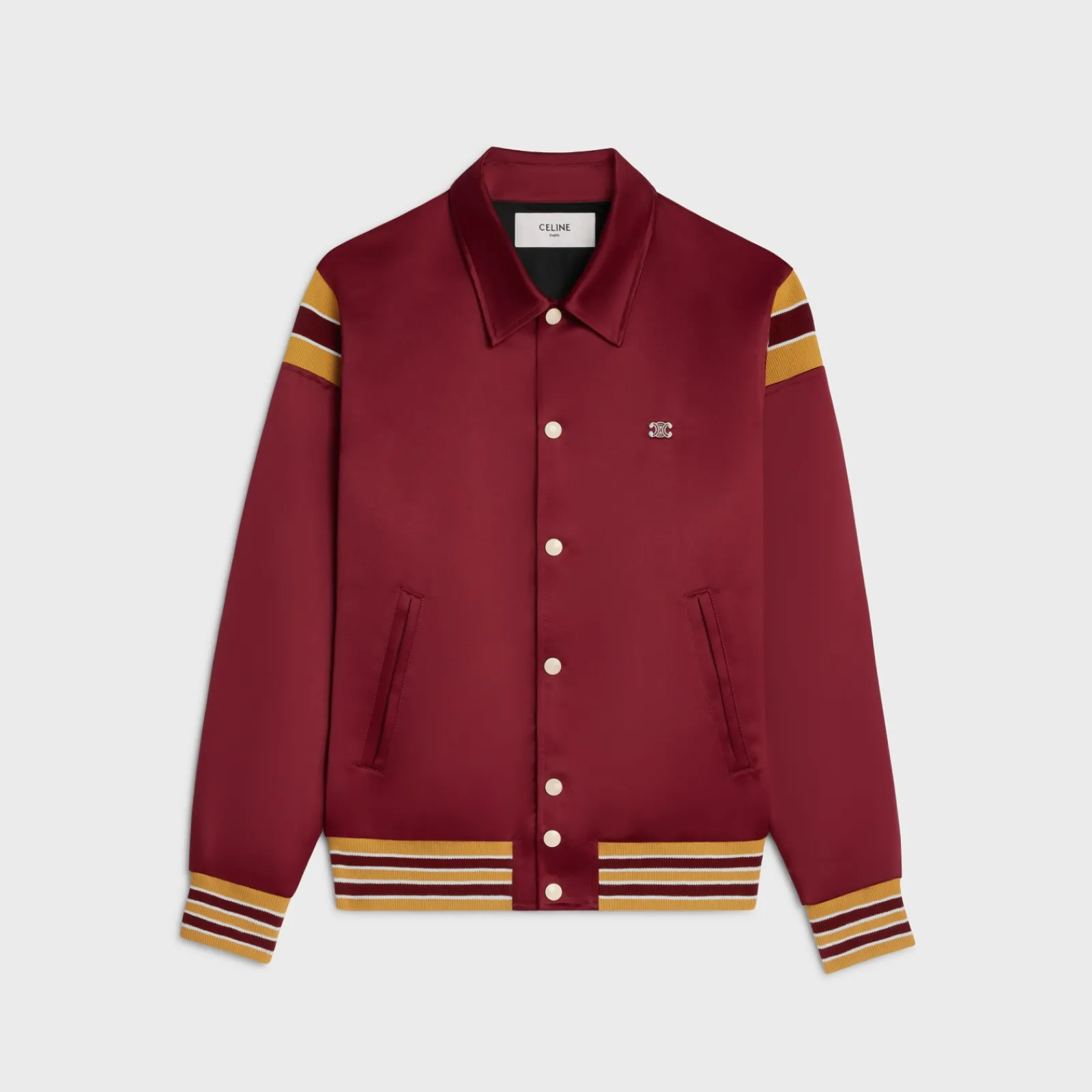 Sale triomphe teddy jacket in satin Coats & Blousons