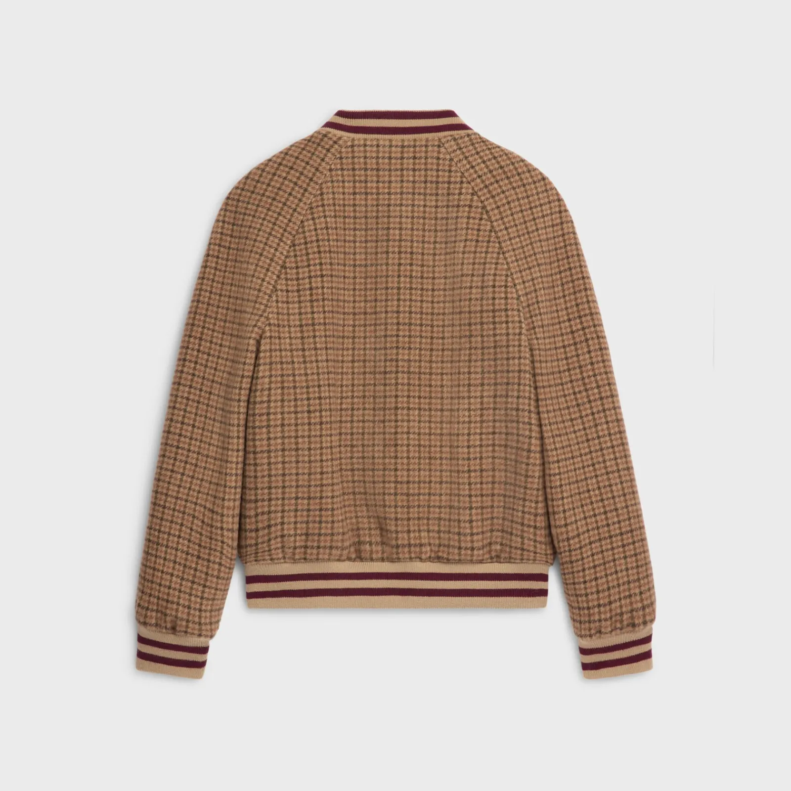 Sale triomphe teddy jacket in houndstooth wool Coats & Blousons