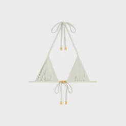 Online triomphe triangle top in matte jersey Women Swimwear And Lingerie