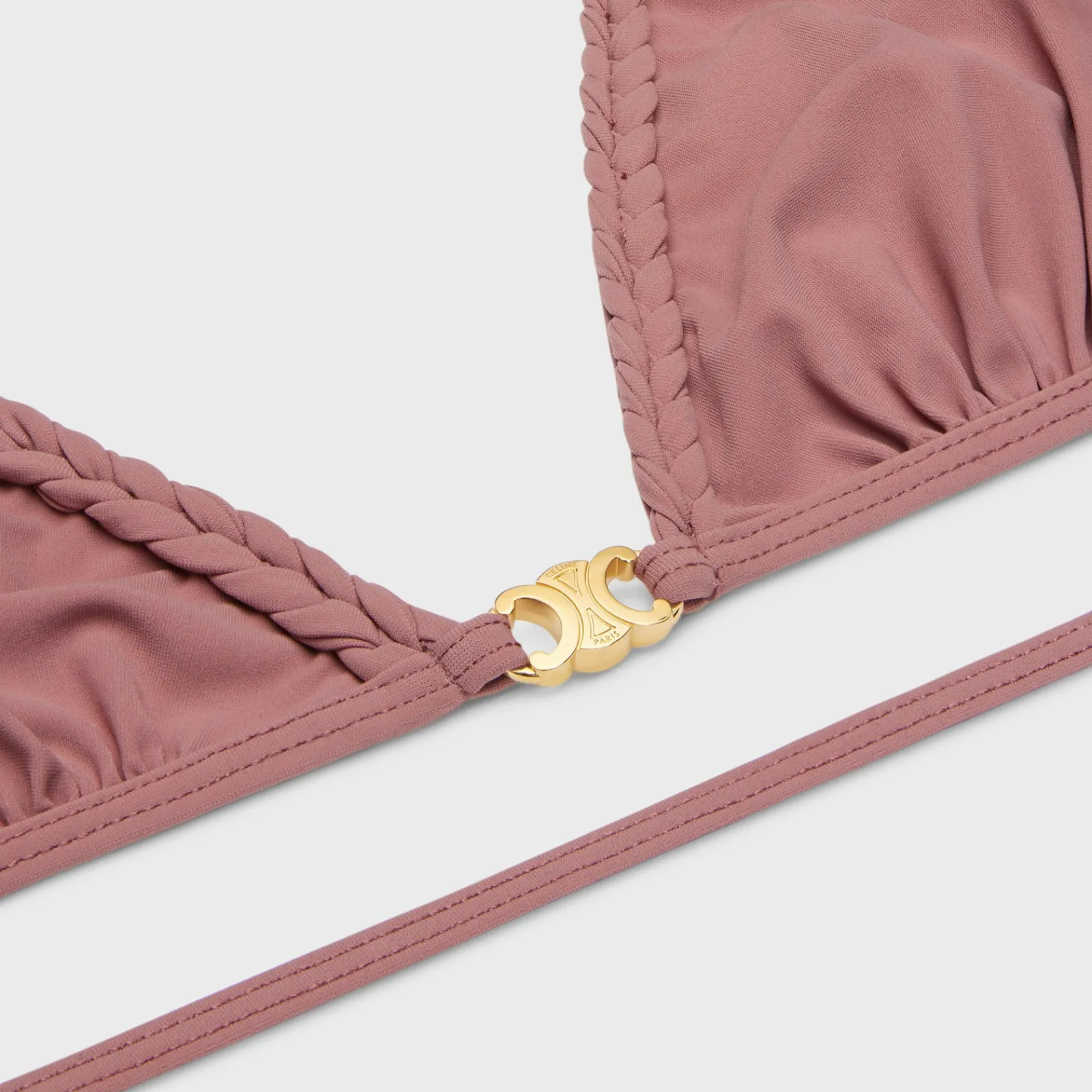 Online triomphe triangle top in matte jersey Women Swimwear And Lingerie