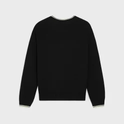 New triomphe V-neck sweater in wool Knitwear