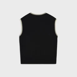 Outlet triomphe V-neck sweater in wool Knitwear