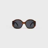 Clearance Triomphe XL 02 Sunglasses in Acetate Women Triomphe | Categories·Round