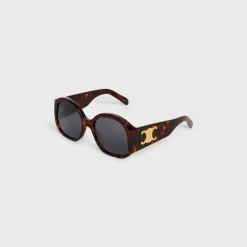 Clearance Triomphe XL 02 Sunglasses in Acetate Women Triomphe | Categories·Round