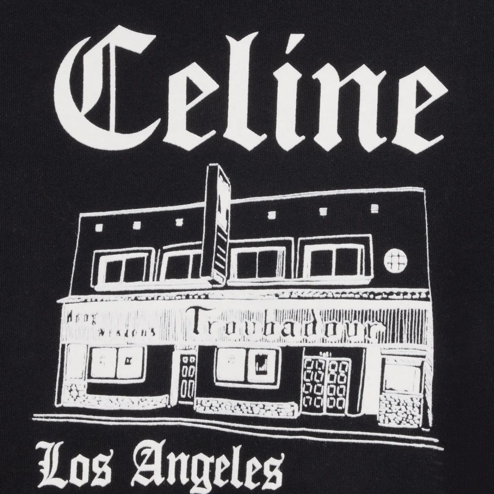 Outlet troubadour loose hoodie in cotton fleece T-Shirts And Sweatshirts