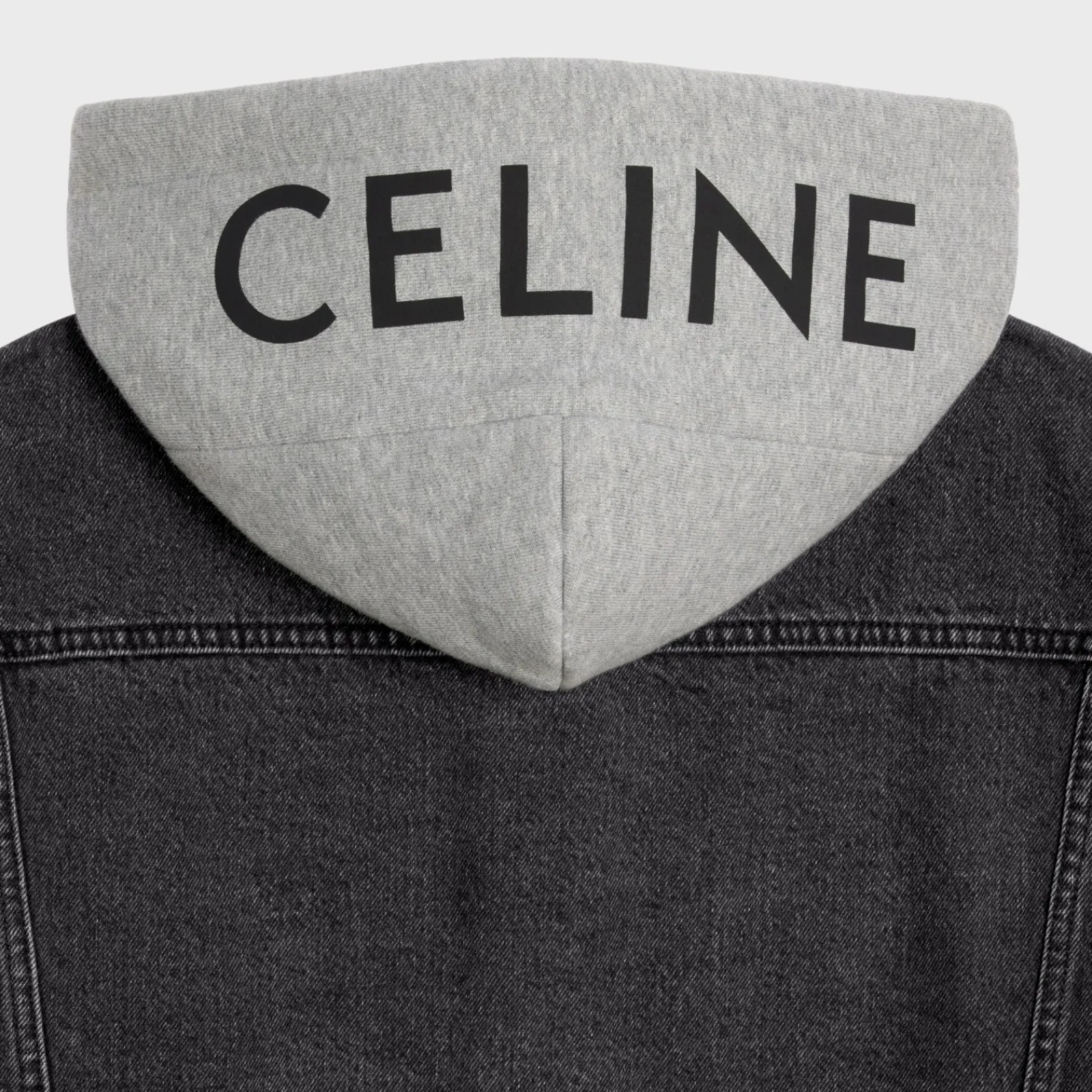 Sale trucker jacket in charcoal wash denim Coats & Blousons | Denim