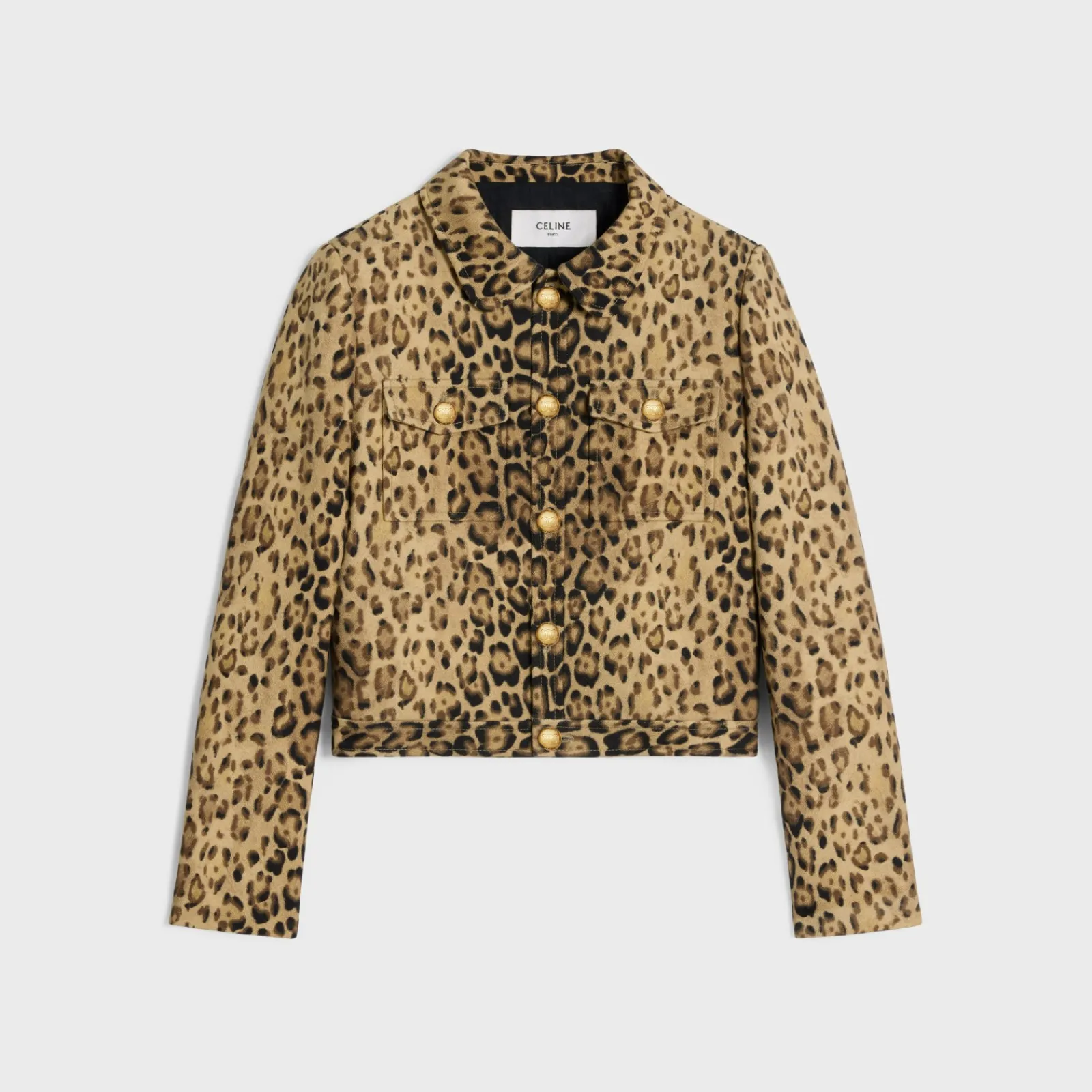 Fashion TRUCKER JACKET IN DOUBLE WOOL Women Jackets