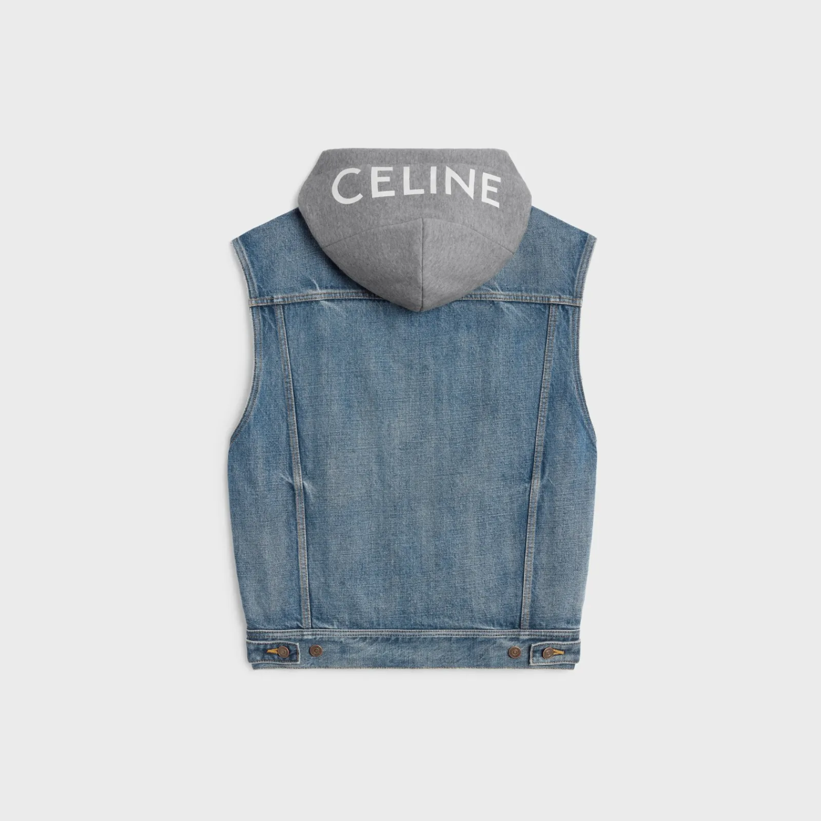Outlet trucker jacket in union wash denim Women Jackets | Denim
