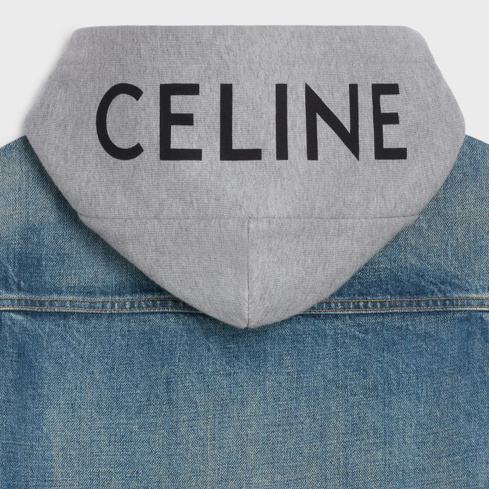 Outlet trucker jacket in union wash denim Coats & Blousons | Denim