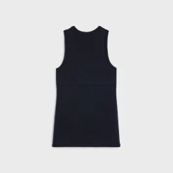 Online tunic mini dress in interlock wool Women Knitwear | Dresses And Skirts