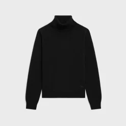 Fashion turtleneck sweater in scottish cashmere Knitwear