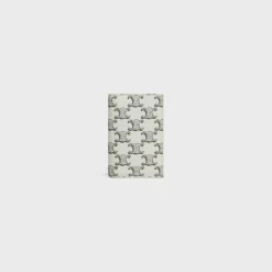 Online VERTICAL CARD HOLDER in Triomphe Canvas Triomphe Canvas | Essentials