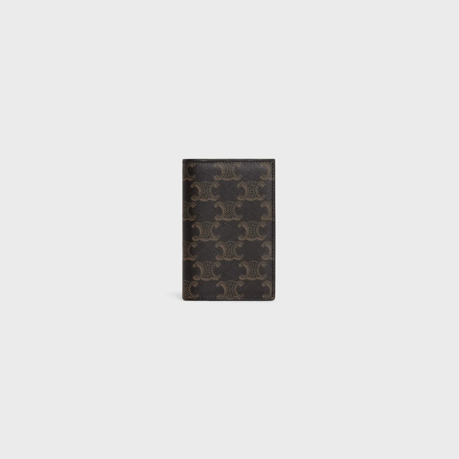 Sale VERTICAL CARD HOLDER in Triomphe Canvas Triomphe Canvas | Essentials