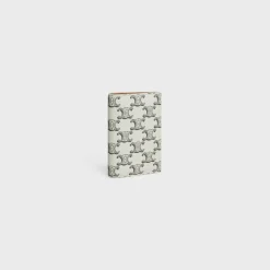 Online VERTICAL CARD HOLDER in Triomphe Canvas Triomphe Canvas | Essentials