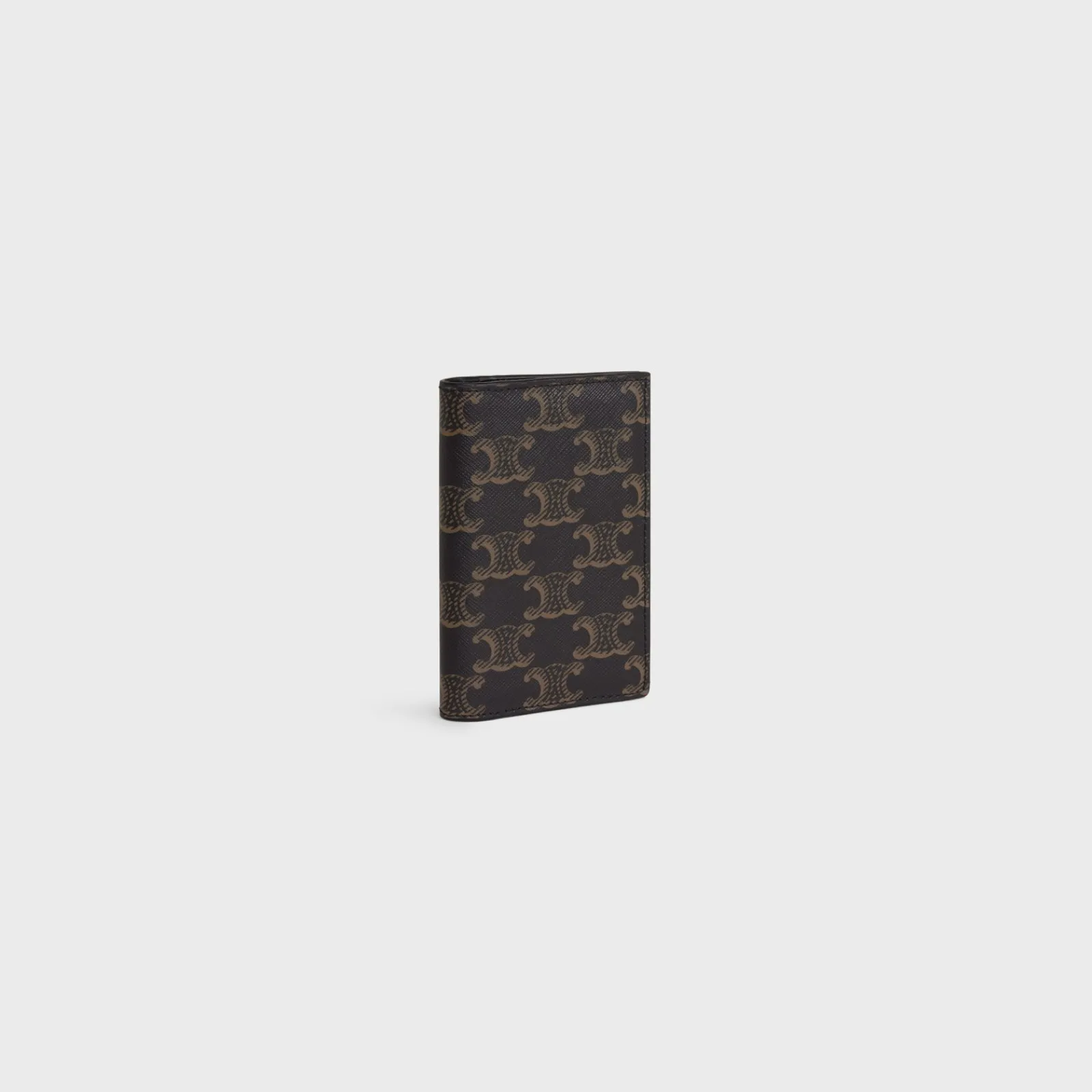 Sale VERTICAL CARD HOLDER in Triomphe Canvas Triomphe Canvas | Essentials