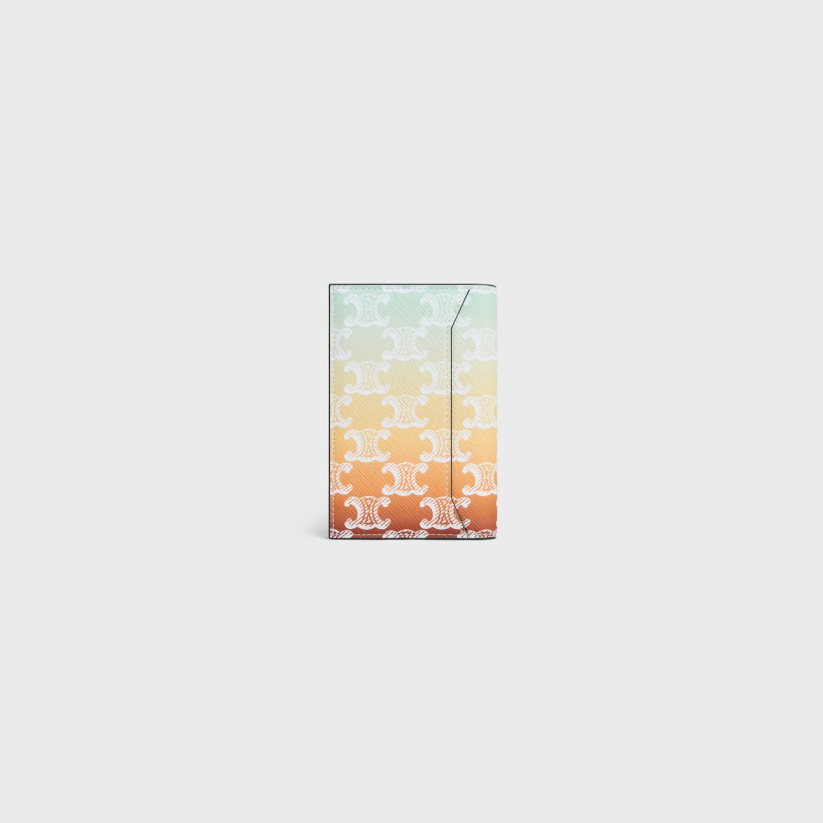 Discount VERTICAL CARD HOLDER in TRIOMPHE CANVAS SUNSET Triomphe Canvas | Categories·Oin And Card Holders