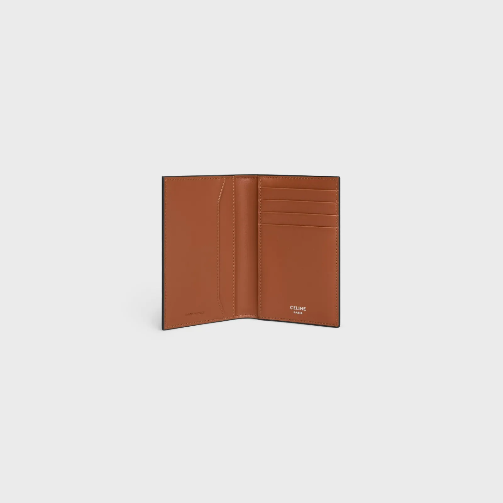Discount VERTICAL CARD HOLDER in TRIOMPHE CANVAS SUNSET Triomphe Canvas | Categories·Oin And Card Holders