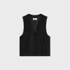 Online vest in wide pinstripe virgin wool Jackets & Trousers