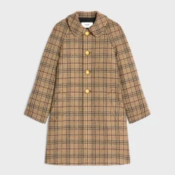 Online Victoire mac in Prince of Wales wool Women Coats