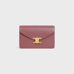 Sale WALLET ON CHAIN MARGO in Shiny calfskin Women Margo