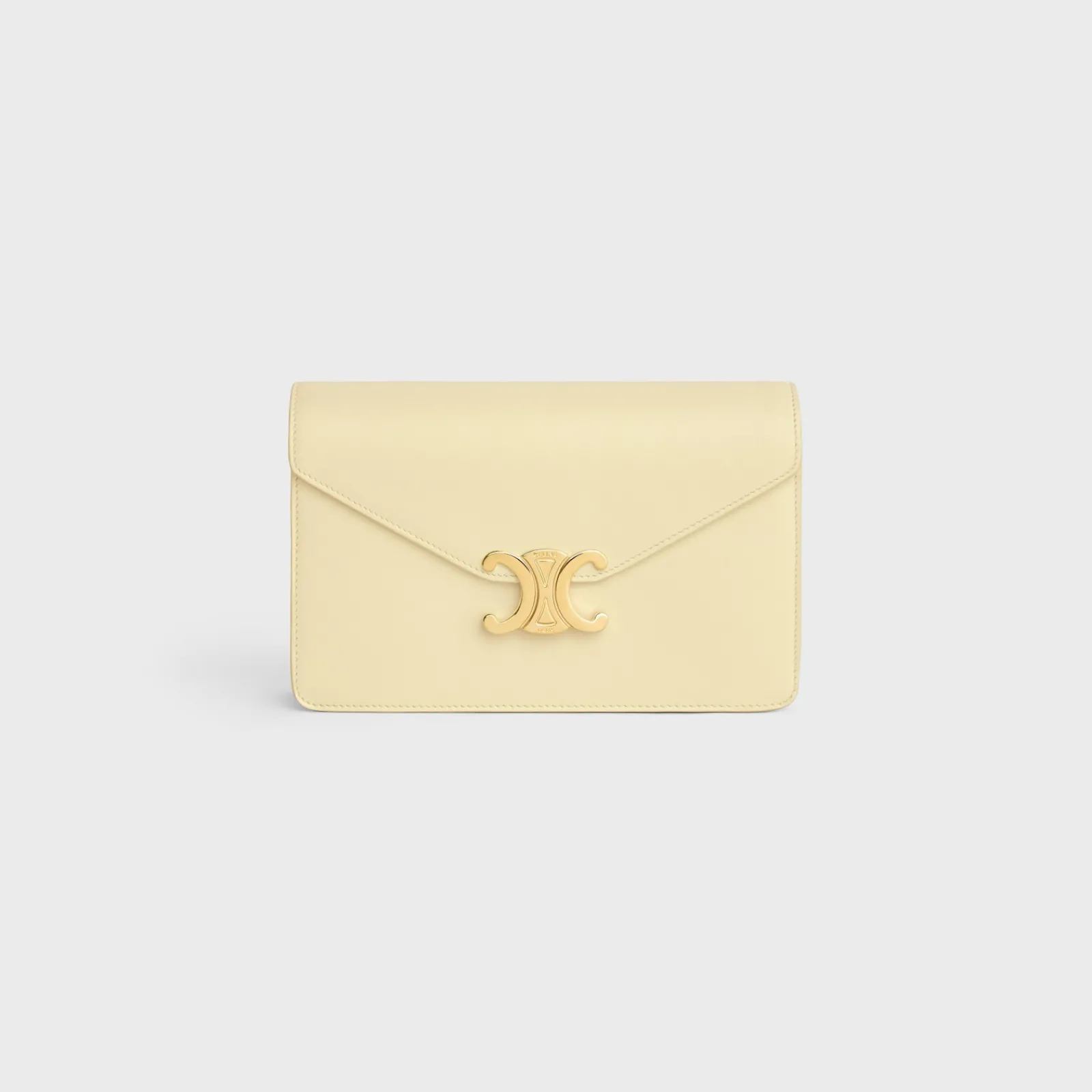 Clearance WALLET ON CHAIN MARGO in Shiny calfskin Women Margo