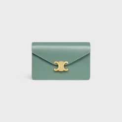 Best WALLET ON CHAIN MARGO in Shiny calfskin Women Margo
