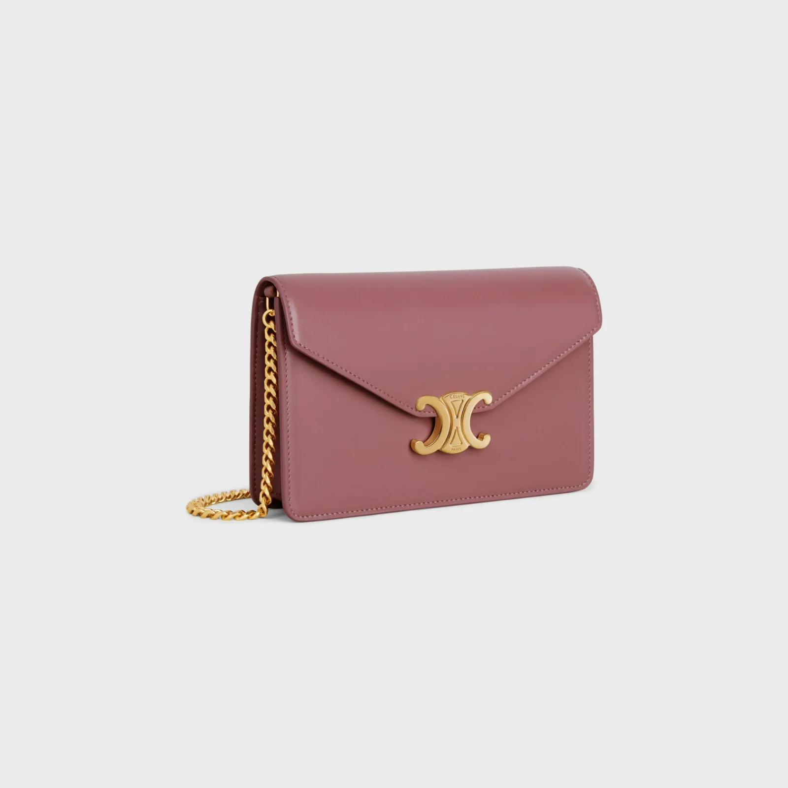 Sale WALLET ON CHAIN MARGO in Shiny calfskin Women Margo