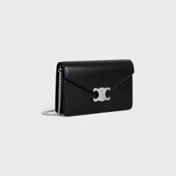 Online WALLET ON CHAIN MARGO in Shiny calfskin Women Margo