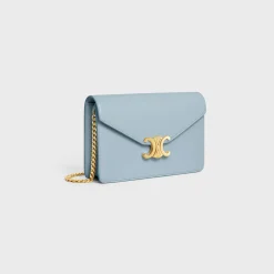 Online WALLET ON CHAIN MARGO in Shiny calfskin Women Margo