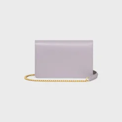 Hot WALLET ON CHAIN MARGO in Shiny calfskin Women Margo