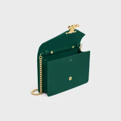Discount WALLET ON CHAIN MARGO in Shiny calfskin Women Margo