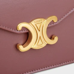 Sale WALLET ON CHAIN MARGO in Shiny calfskin Women Margo