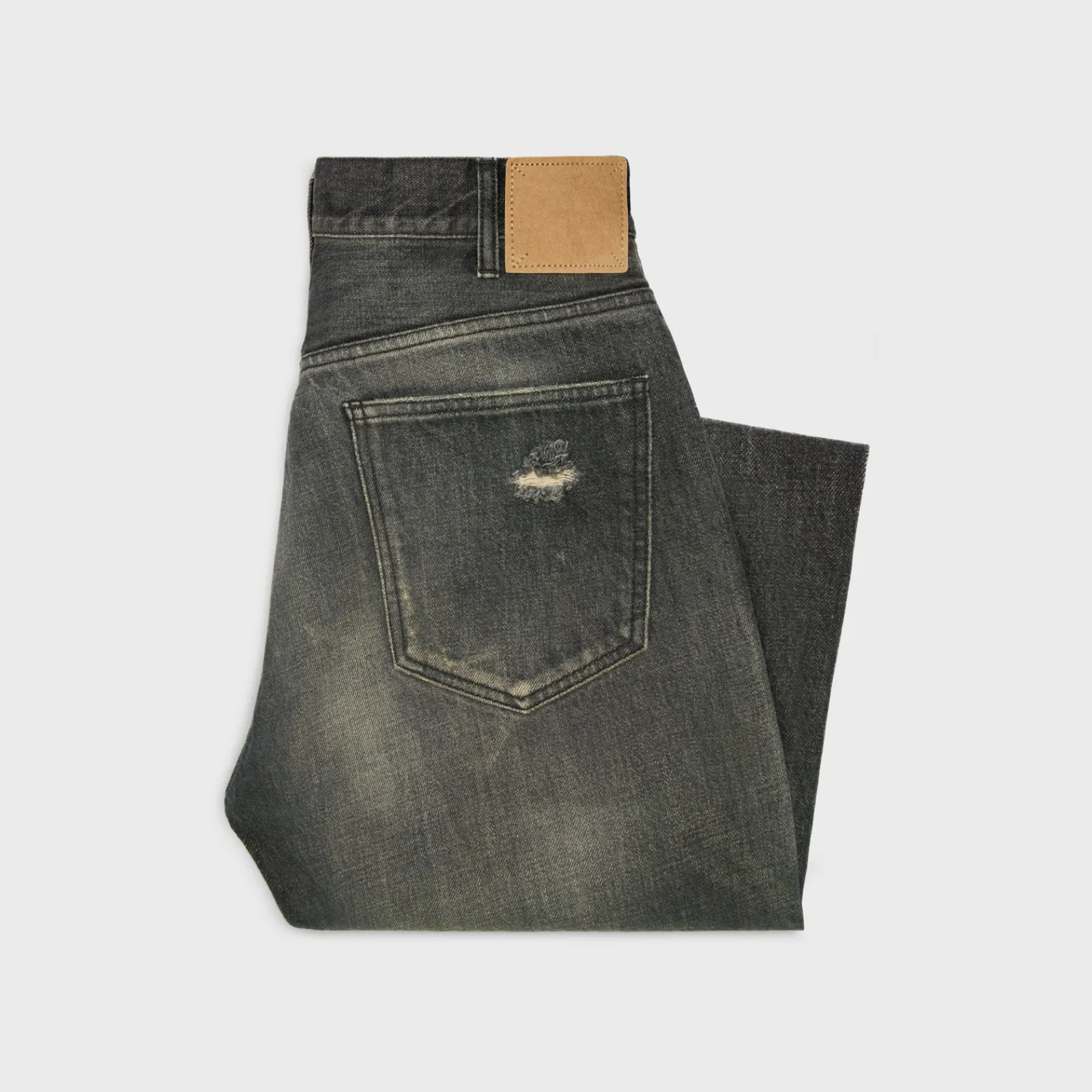 Discount wesley jeans in black paradiso wash denim Denim