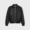 Discount zipped blouson jacket in soft lambskin Coats & Blousons | Leather