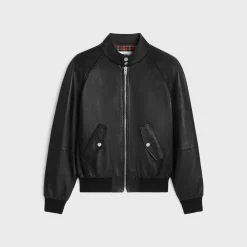 Discount zipped blouson jacket in soft lambskin Coats & Blousons | Leather