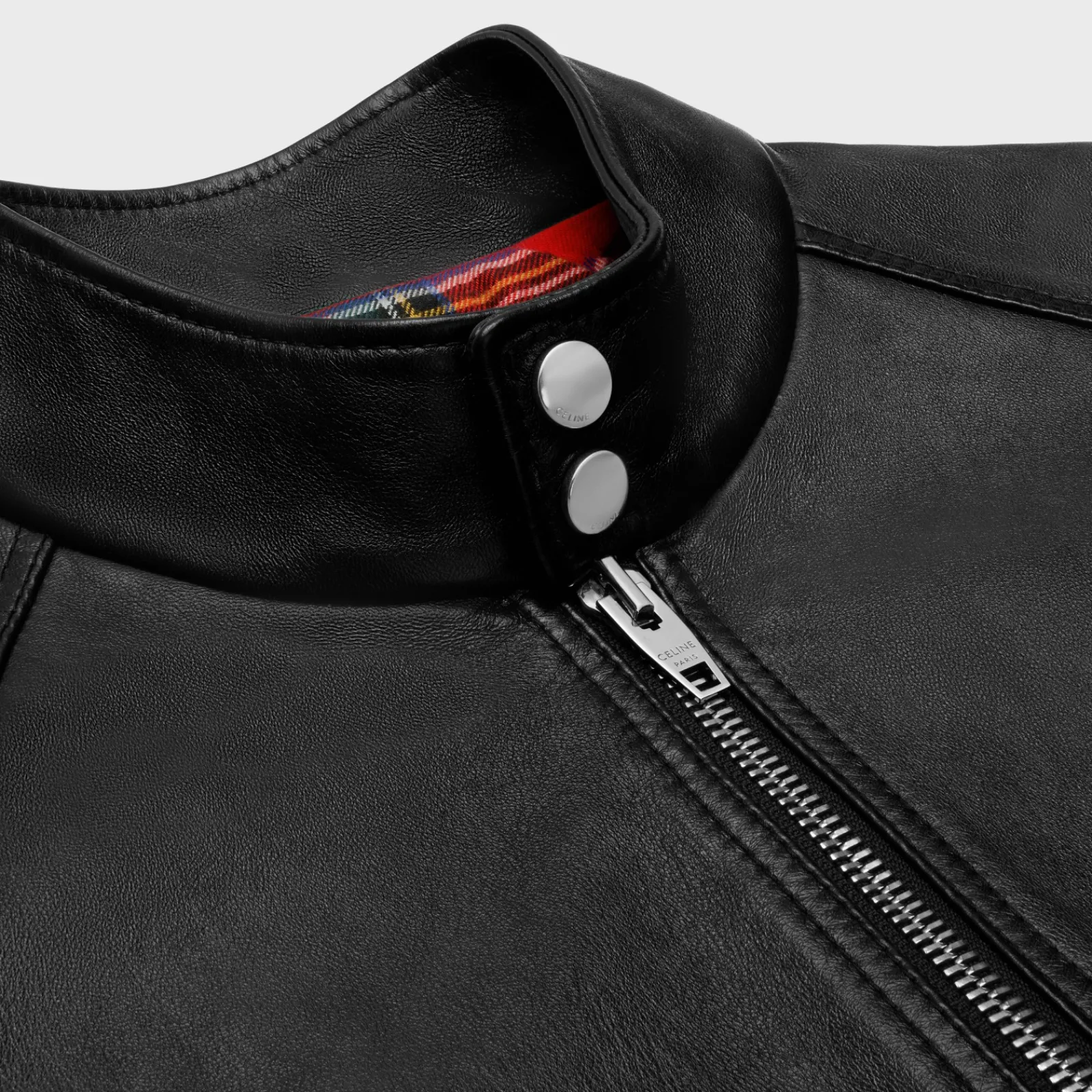 Discount zipped blouson jacket in soft lambskin Coats & Blousons | Leather