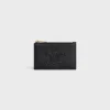 Clearance ZIPPED CARD HOLDER CUIR TRIOMPHE IN SHINY CALFSKIN Women More Lines·Cuir Triomphe | Categories·Coin And Card Holders