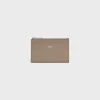 Clearance Zipped Card Holder in SHINY CALFSKIN Essentials | Categories·Oin And Card Holders