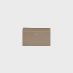 Clearance Zipped Card Holder in SHINY CALFSKIN Essentials | Categories·Oin And Card Holders