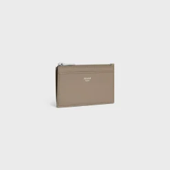 Clearance Zipped Card Holder in SHINY CALFSKIN Essentials | Categories·Oin And Card Holders
