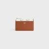 Fashion Zipped Card Holder in Triomphe Canvas AND Lambskin Triomphe Canvas | Categories·Oin And Card Holders
