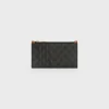 Fashion Zipped card holder in Triomphe Canvas and Lambskin Triomphe Canvas | Essentials