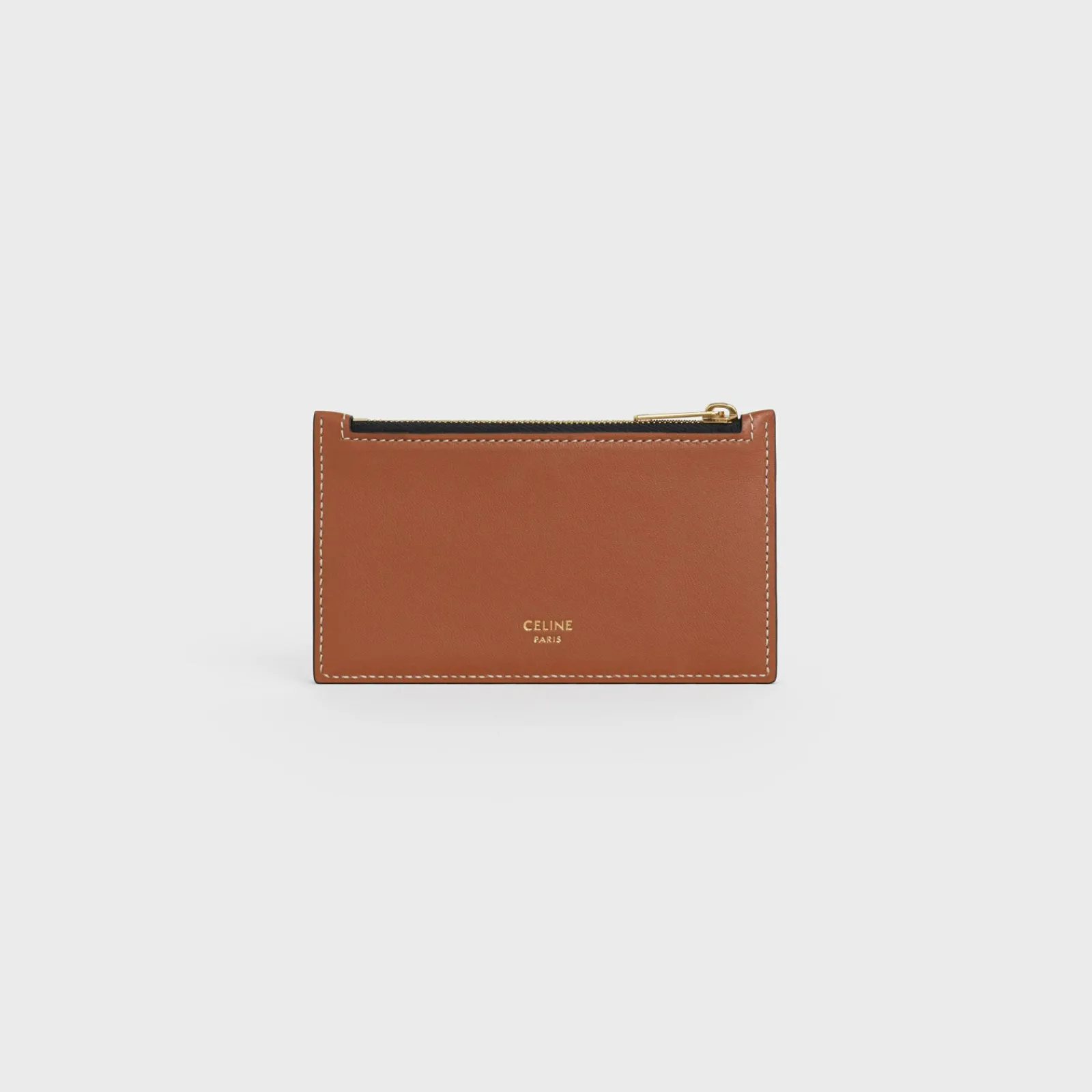 Fashion Zipped card holder in Triomphe Canvas and Lambskin Triomphe Canvas | Essentials